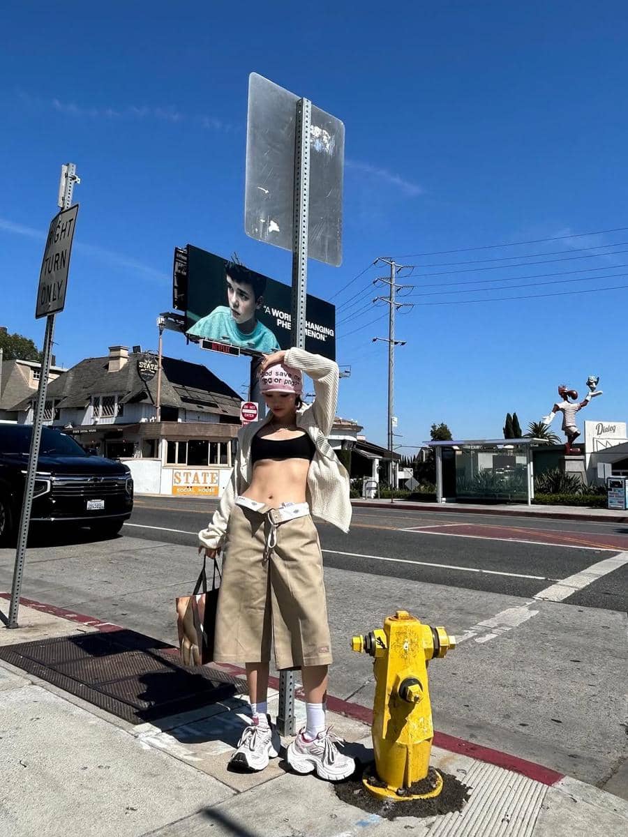 inspirasi mix and match buat cewek rambut pendek ala Soyeon