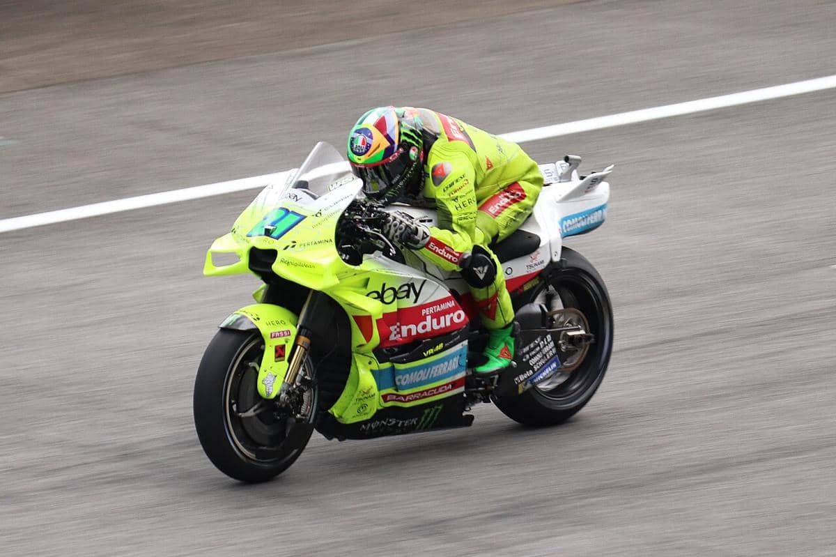 Franco Morbidelli saat menjalani pekan balap GP Malaysia 2025. 