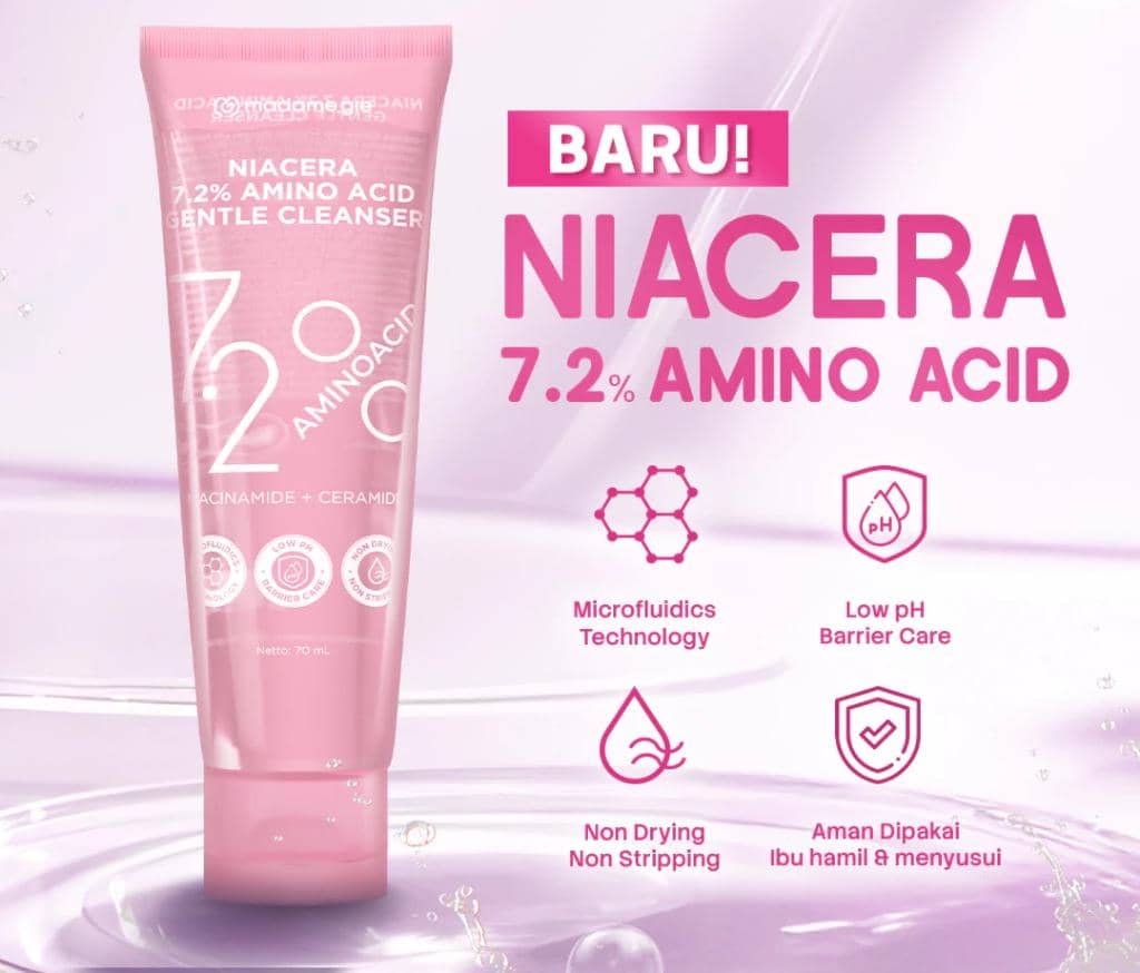 Madame Gie - Niacera 7.2% Amino Acid Gentle Cleanser 