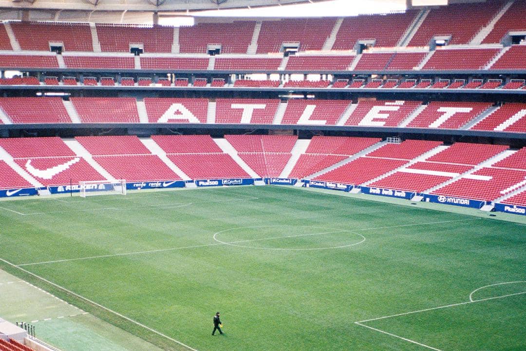 ilustrasi stadion Atletico Madrid