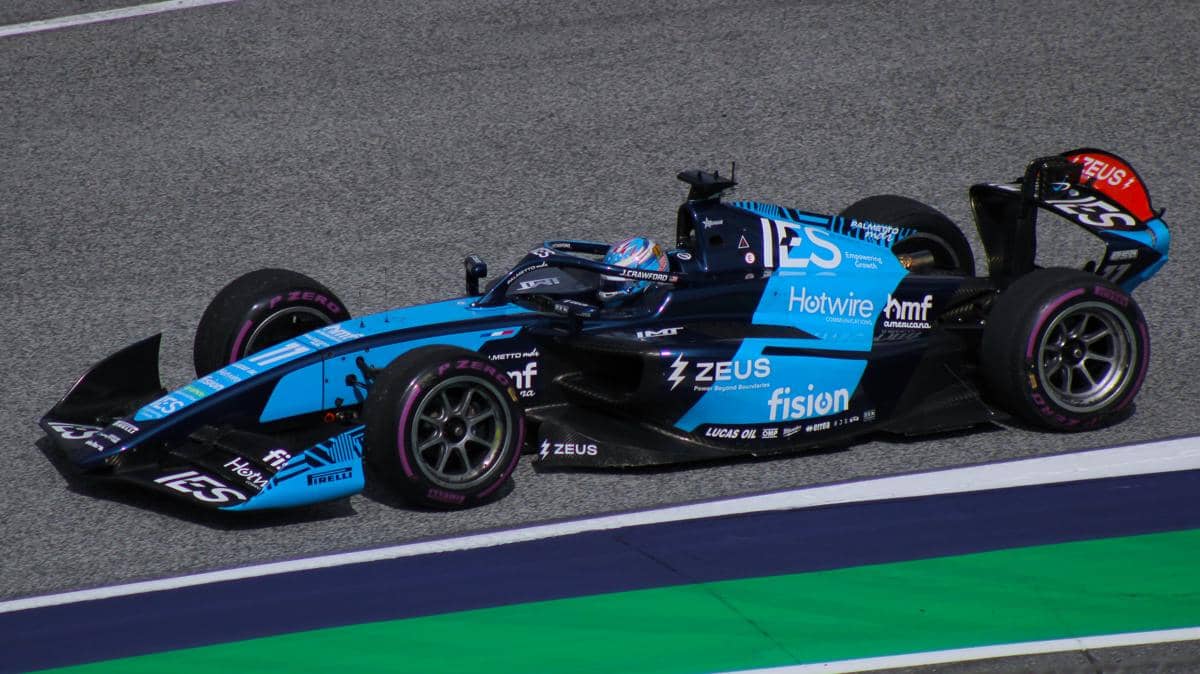 Jak Crawford saat menjalani pekan balap Formula 2 GP Austria 2025