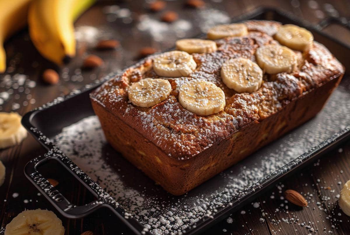 ilustrasi nutella banana bread