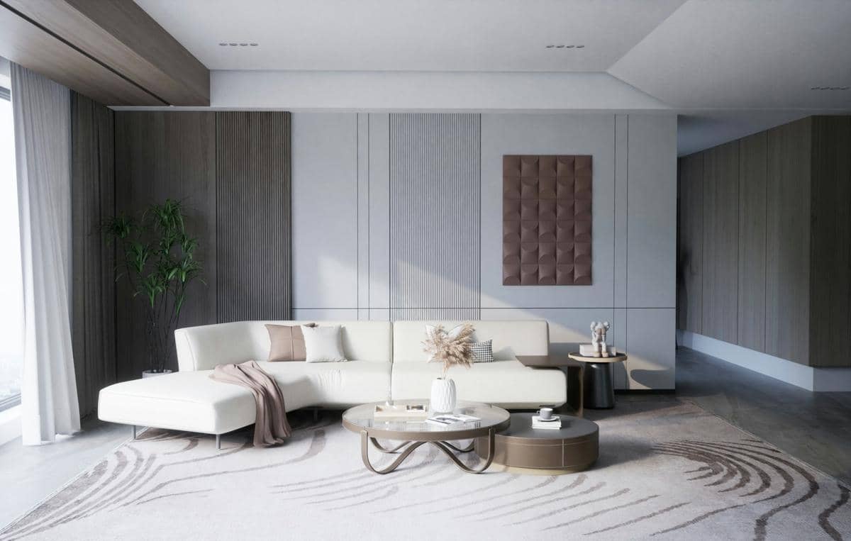 ilustrasi furnitur sofa bed