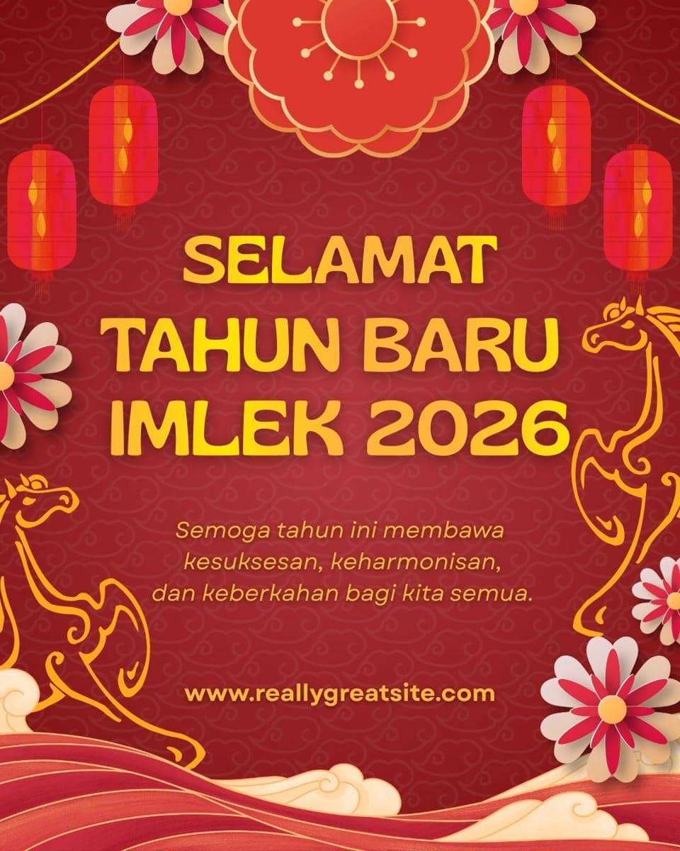 ide poster Imlek 2026 