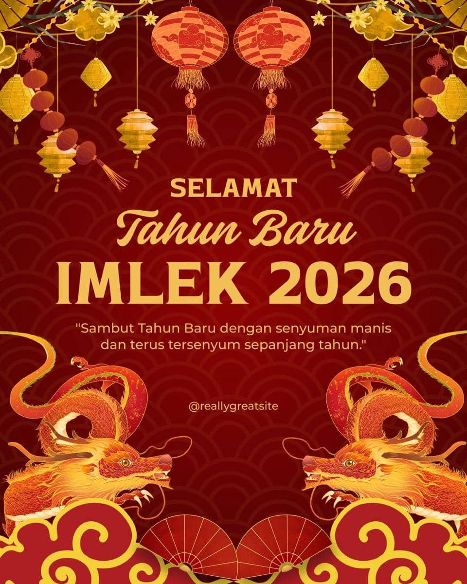 ide poster Imlek 2026 