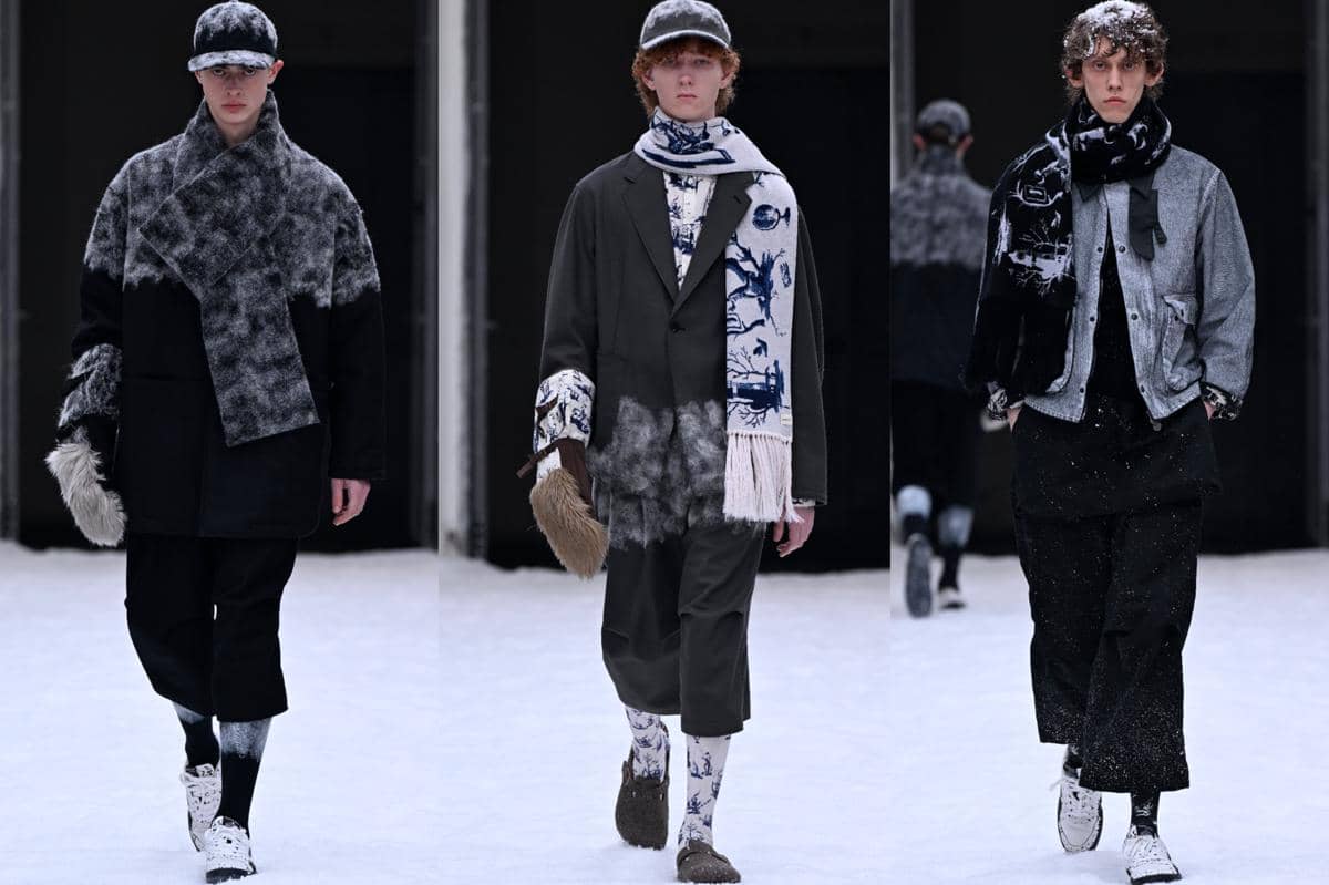 Koleksi SHINYAKOZUKA AW26 di Pitti Uomo Fashion Week