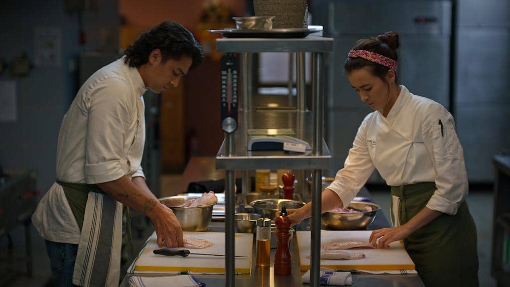 Still cut serial Luka, Makan, Cinta