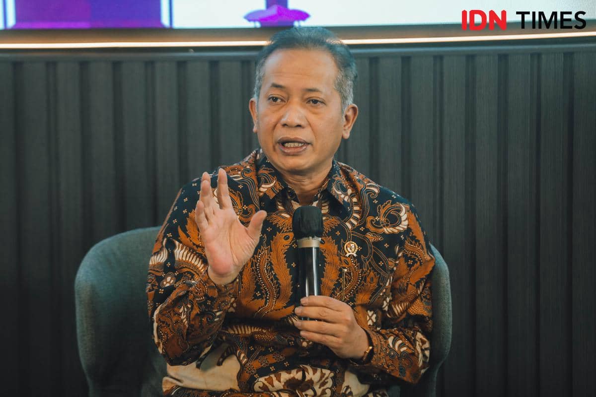 Menteri Koperasi RI, Ferry Juliantono dalam acara Semangat Awal Tahun 2026 (SAT 2026).