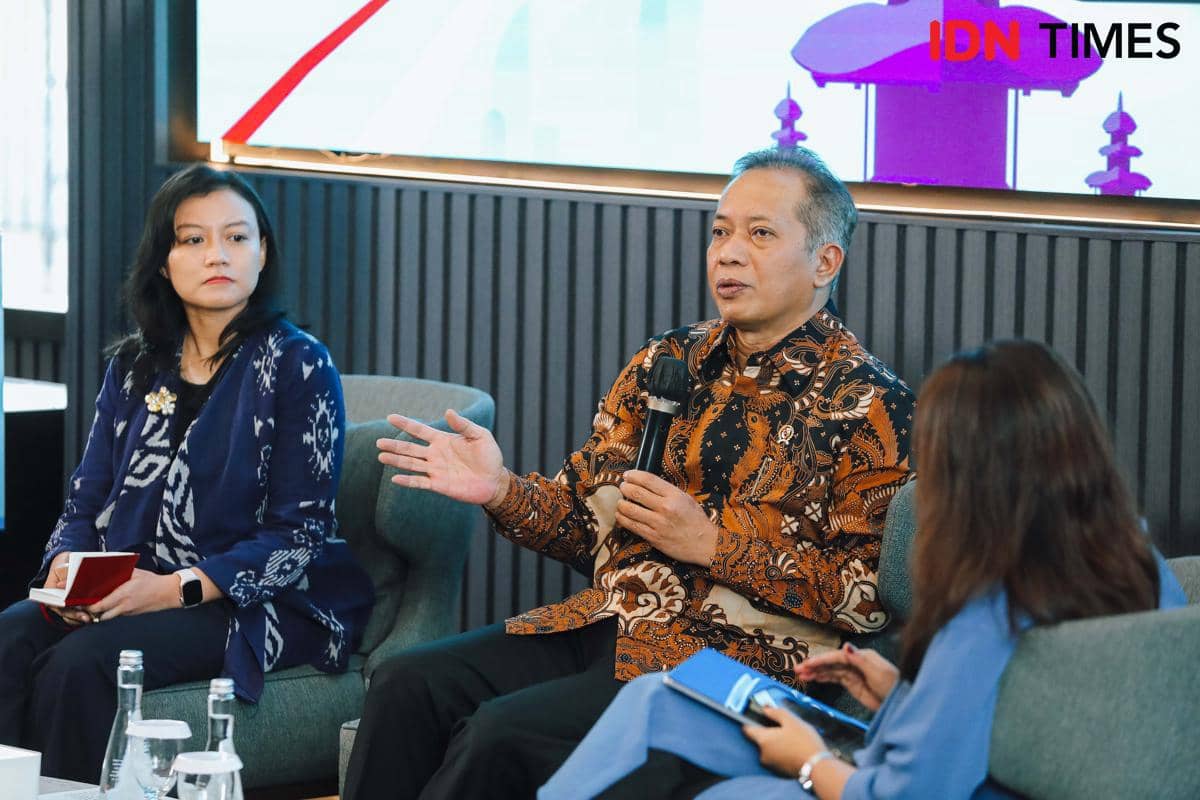 Menteri Koperasi RI, Ferry Juliantono dalam acara Semangat Awal Tahun 2026 (SAT 2026).