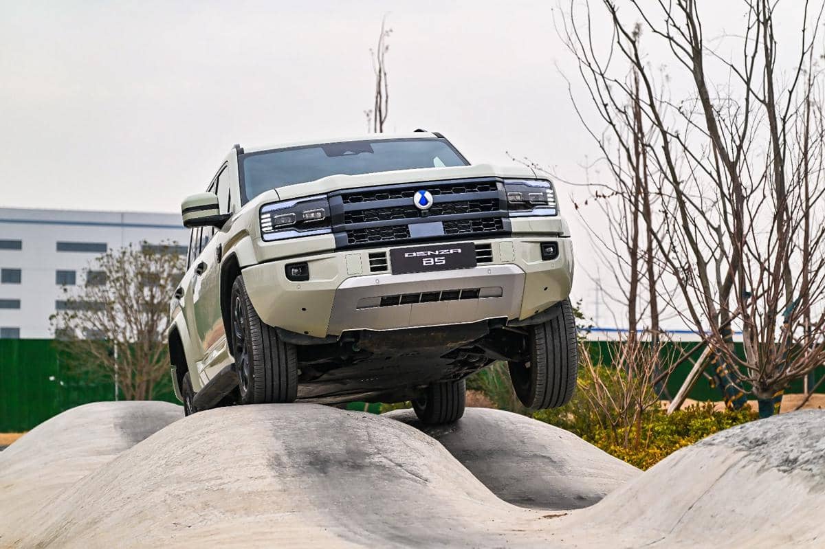 Ilustrasi BYD Circuit All Terrain di Zhengzhou, China