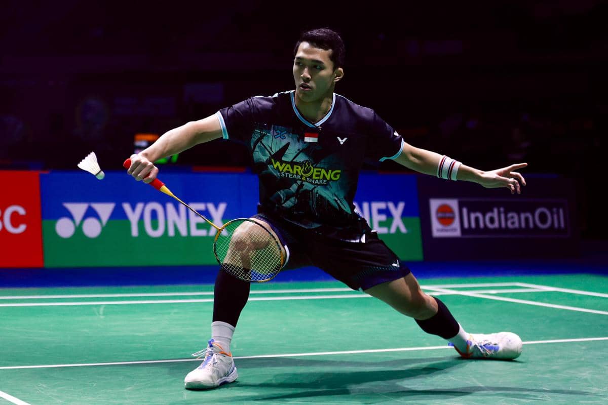 Jonatan Christie menembus tiket ke perempat final India Open 2026