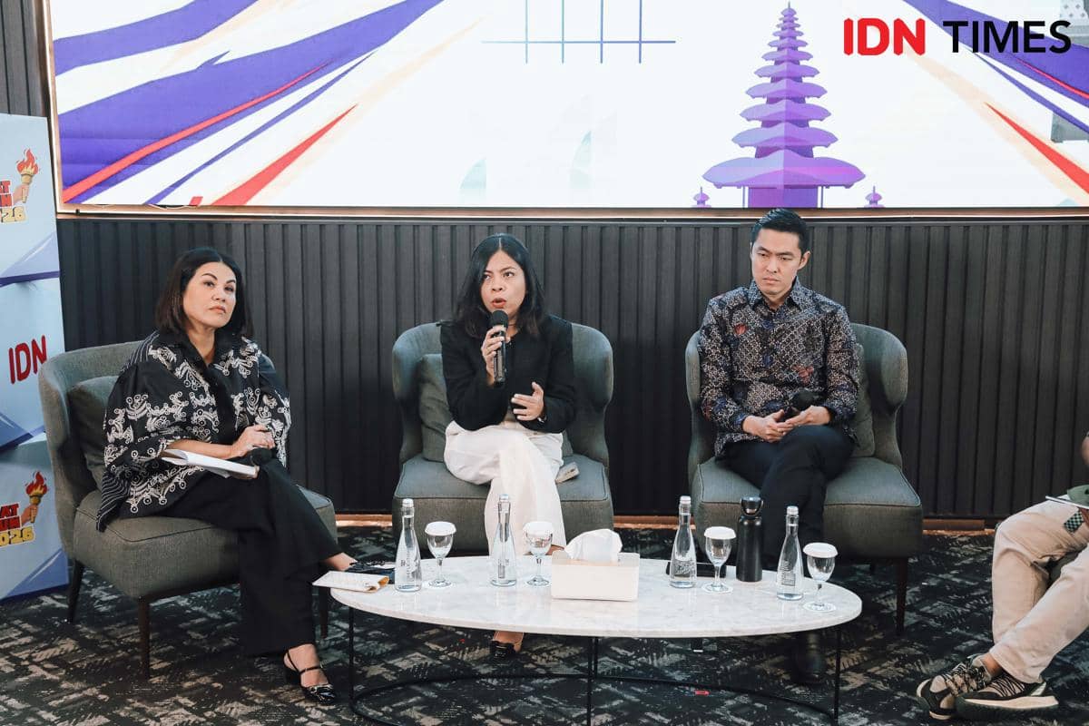 Vice President of Sustainability Indonesia Investment Authority (INA) Fetriza Rinaldy. (IDN Times/Herka Yanis)