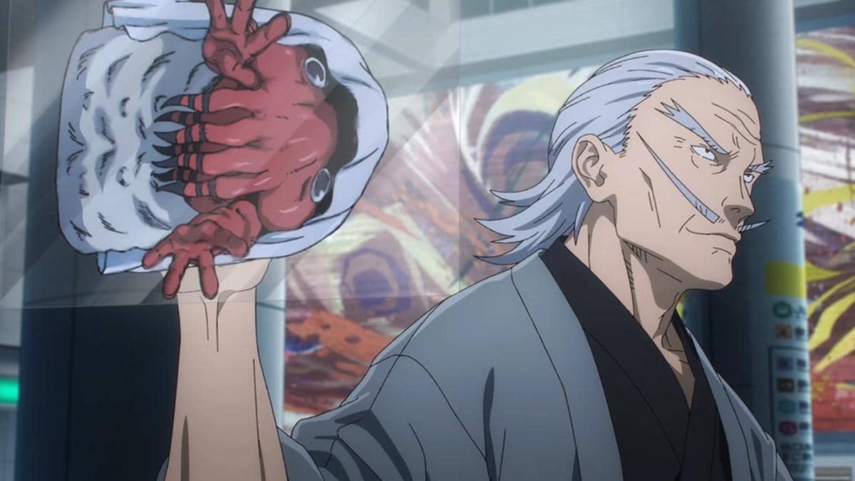 Naobito menjebak Dagon dalam tekniknya - Jujutsu Kaisen S2