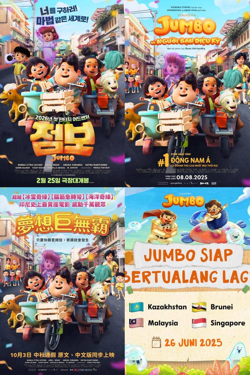 Film Jumbo tayang di luar negeri
