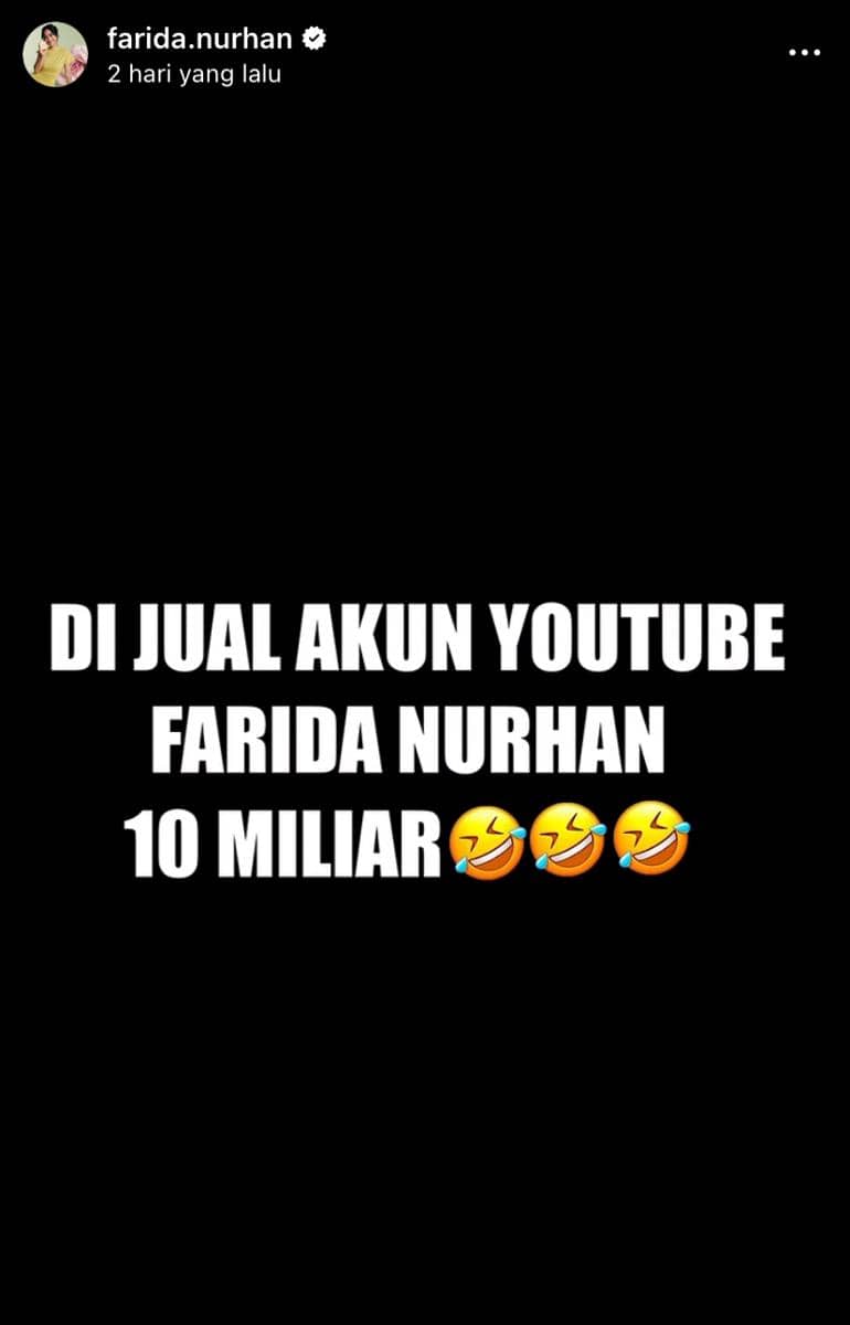 postingan Farida Nurhan 