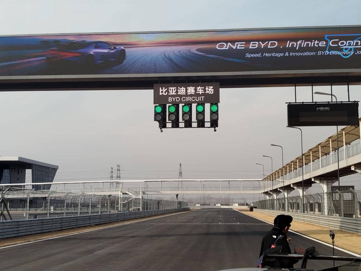 Ilustrasi BYD Circuit All Terrain di Zhengzhou, China