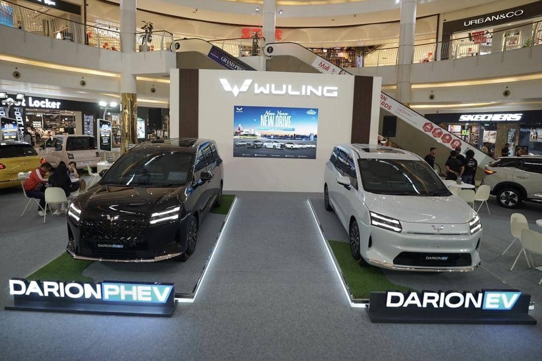Wuling gelar pameran di mall pada awal 2026 (Wuling)