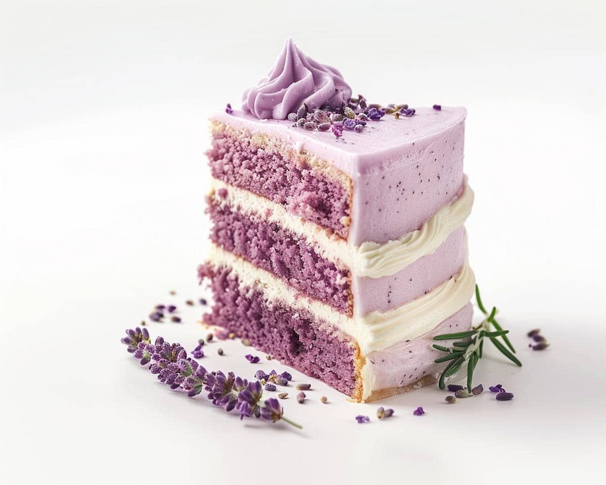 Lavender cake
