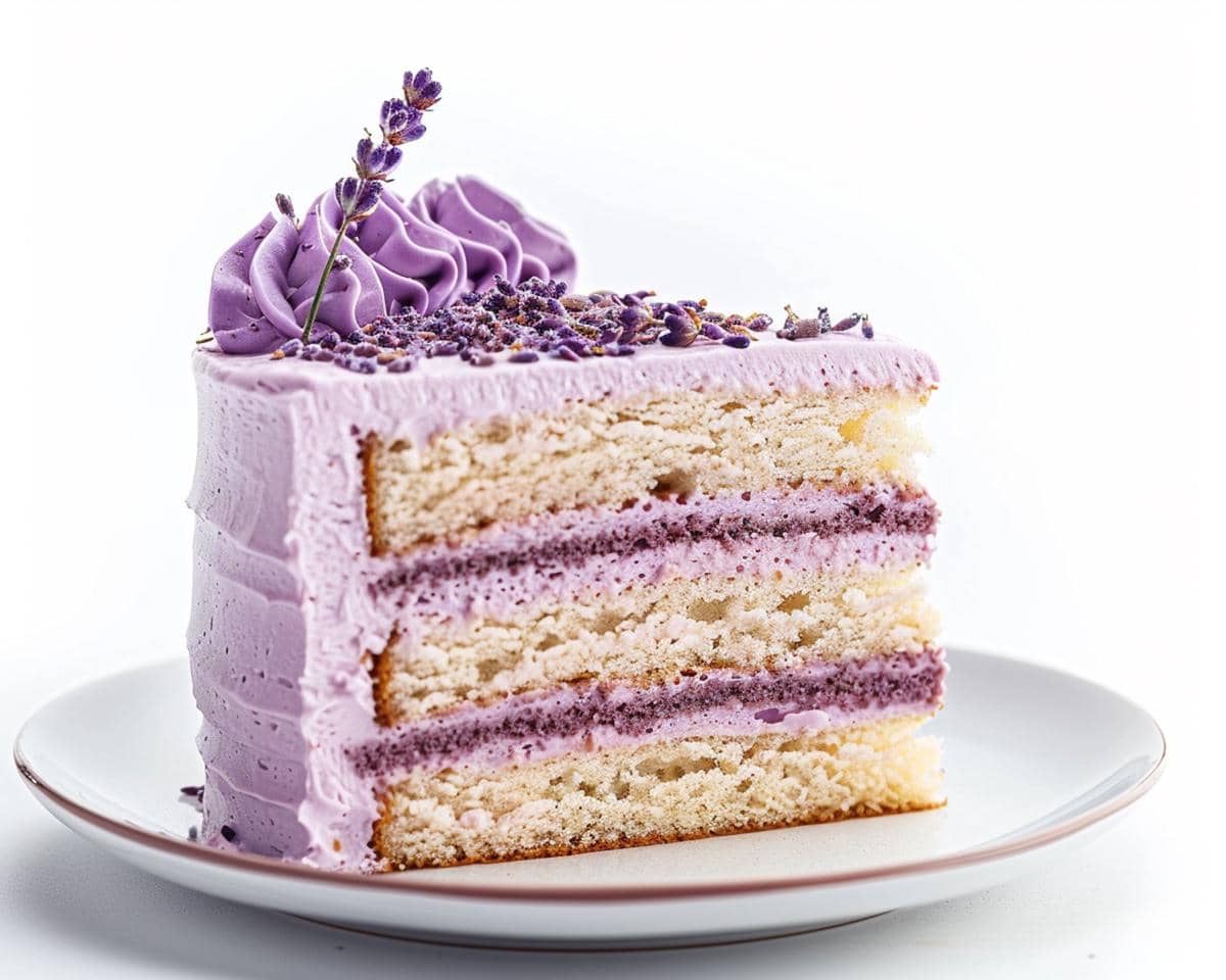 Lavender cake