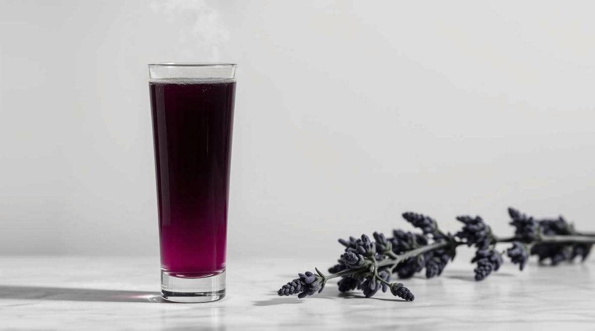 Infus lavender ke cairan,