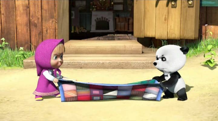 cuplikan Masha and The Bear "Little Cousin"