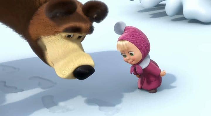 cuplikan Masha and The Bear "Tracks of Unknown"