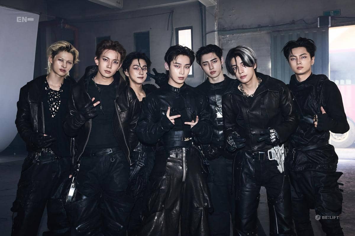 potret ENHYPEN di album THE SIN : VANISH