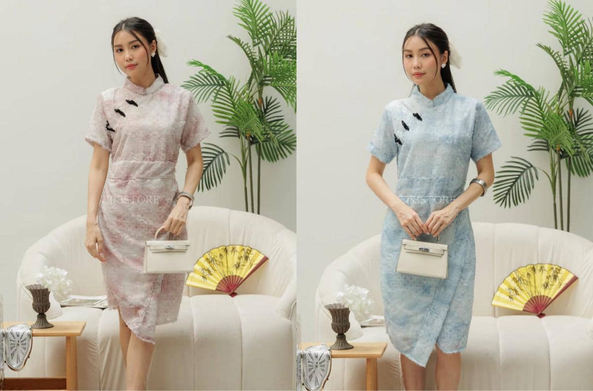 Cikistore - Yuwen Cheongsam Dress