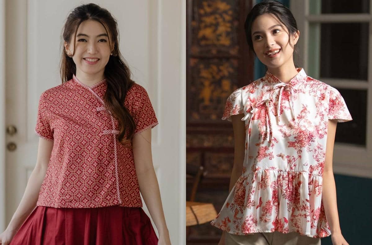 Beatrice clothing - Thea blouse & Rebecca blouse