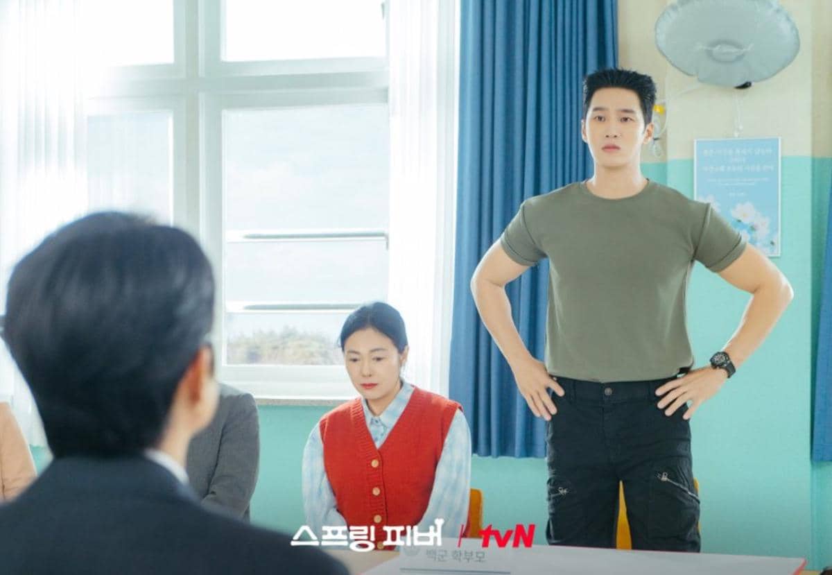 cuplikan drakor Spring Fever