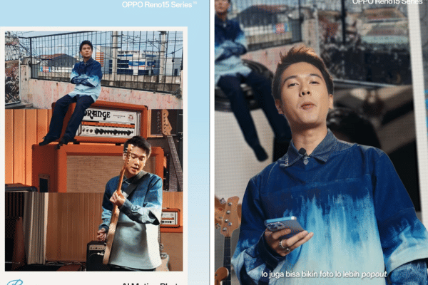 potret Iqbaal Ramadhan menggunakan AI Motion Photo di OPPO Reno15 Series