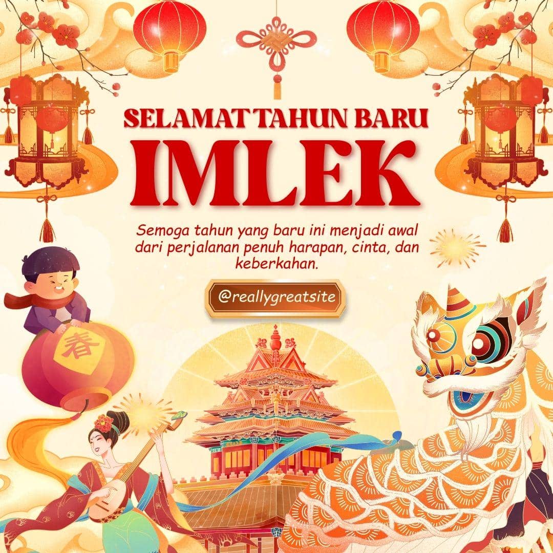 ide poster Imlek 2026 