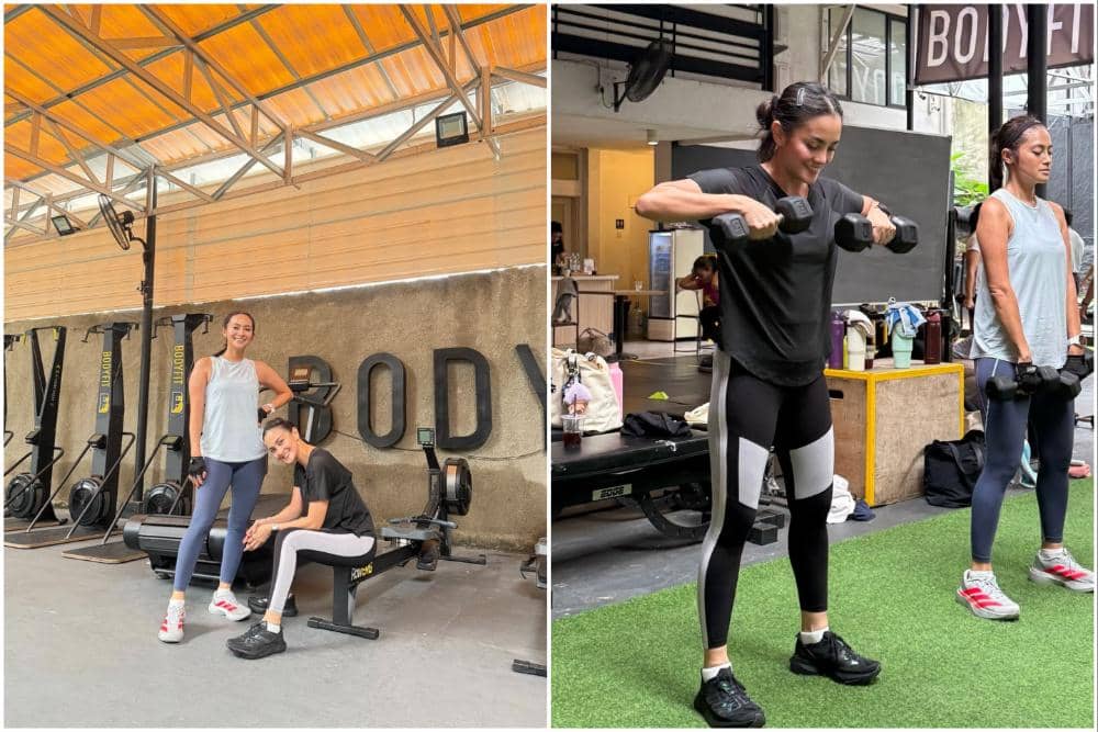 Ririn Ekawati dan Rini Yulianti ikut hyrox