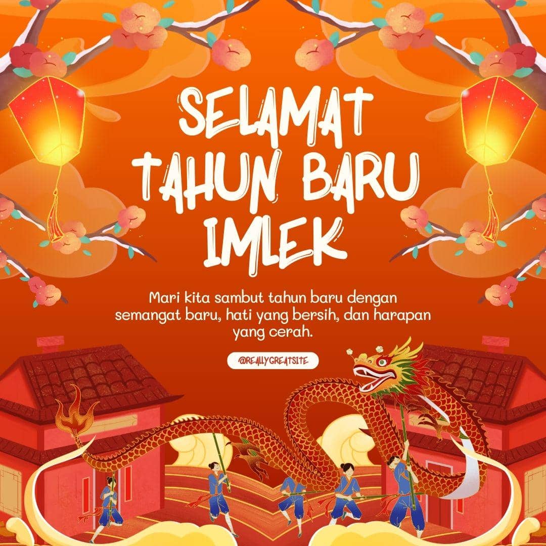 ide poster Imlek 2026 