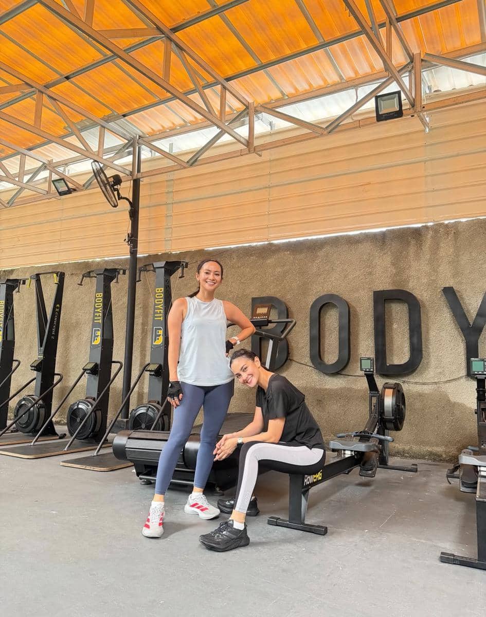 Ririn Ekawati dan Rini Yulianti ikut hyrox