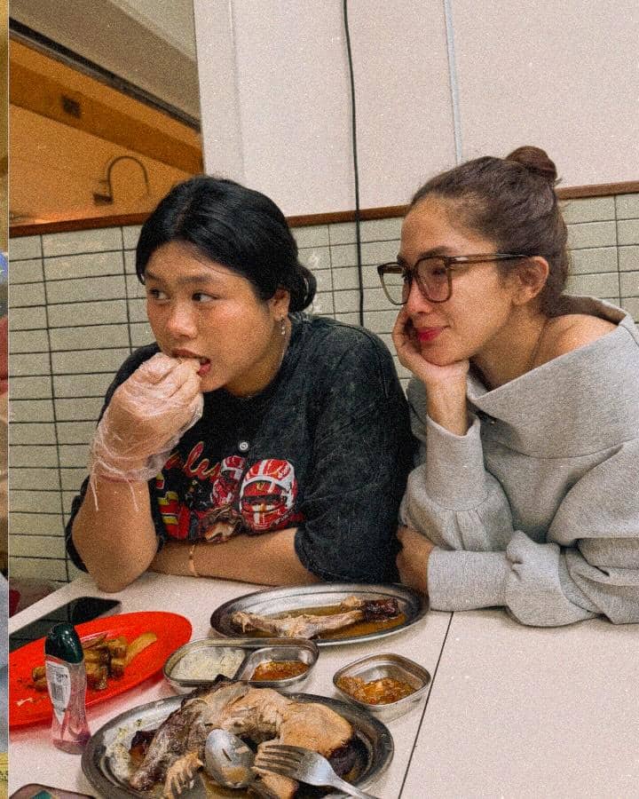 Ussy Sulistiawaty dan anak sulung jalan-jalan di Blok M