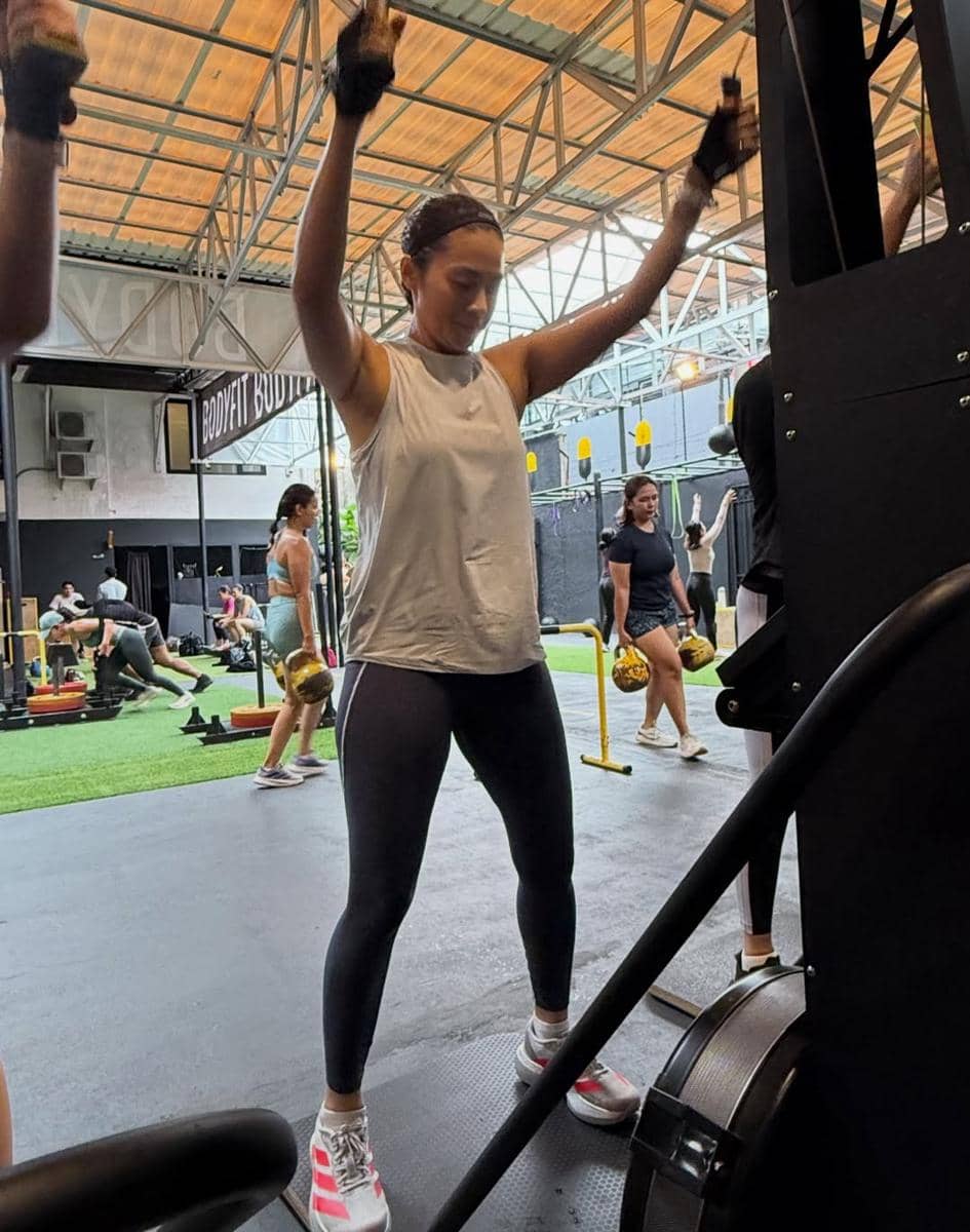 Ririn Ekawati dan Rini Yulianti ikut hyrox