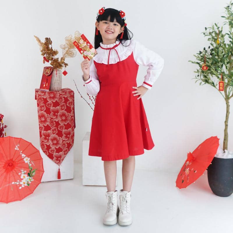 rekomendasi baju Imlek 2026 anak perempuan