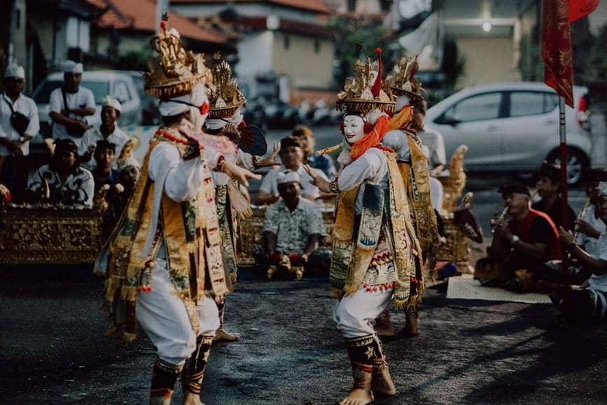 Tari Telek dari Desa Jumpai, Banjarangkan, Klungkung.