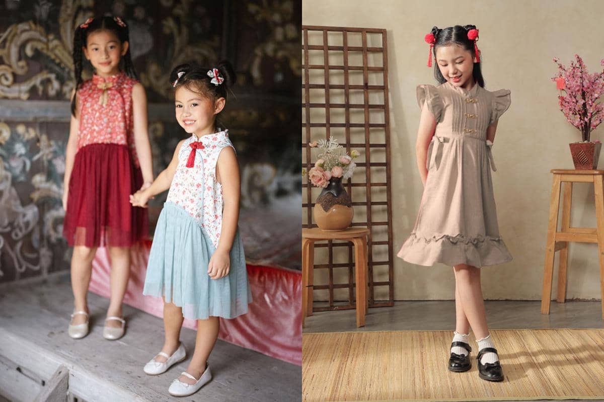 rekomendasi baju Imlek 2026 anak perempuan 