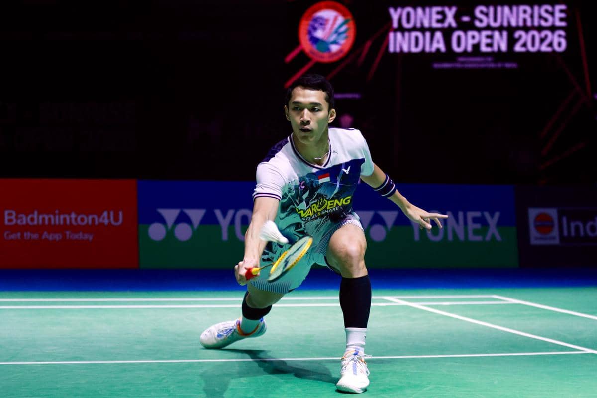 Jonatan Christie melaju ke semifinal India Open 2026 