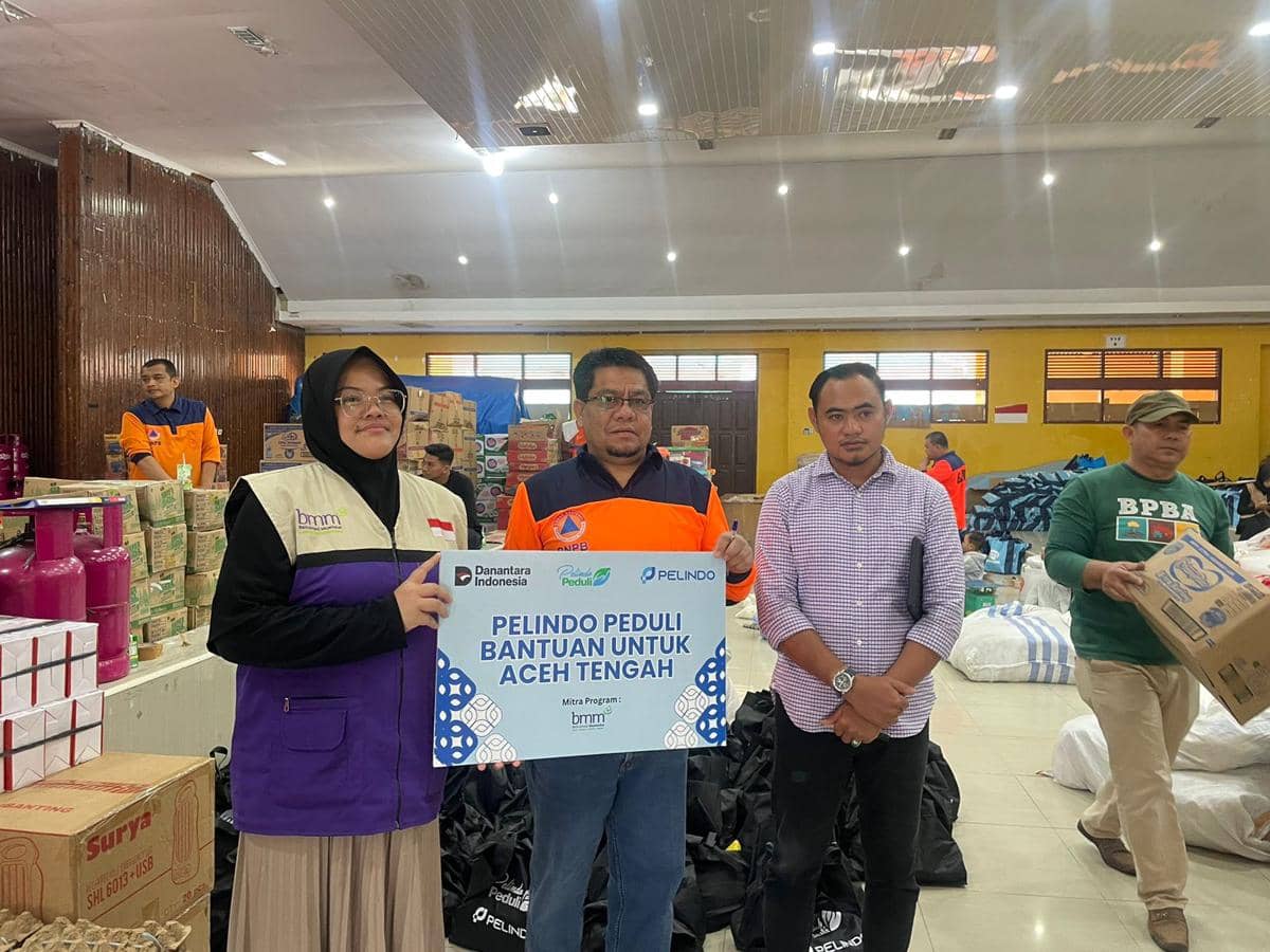Pelindo Regional 1 salurkan bantuan ke Aceh Tengah lewat Baitulmal Muamalat (dok.