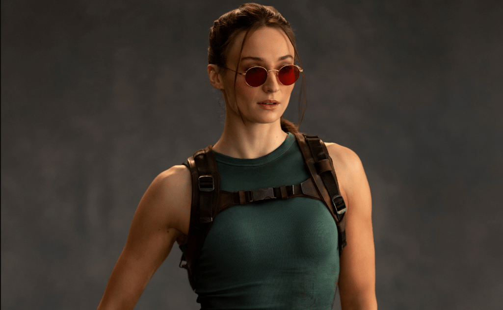 Sophie Turner Lara Croft. (Dok. Prime Video/Tomb Raider)