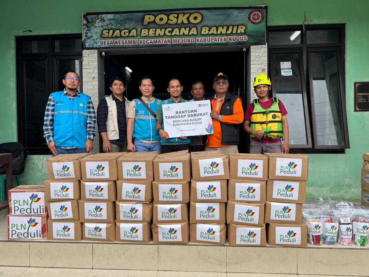 PLN, banjir, tjsl, pln peduli, csr