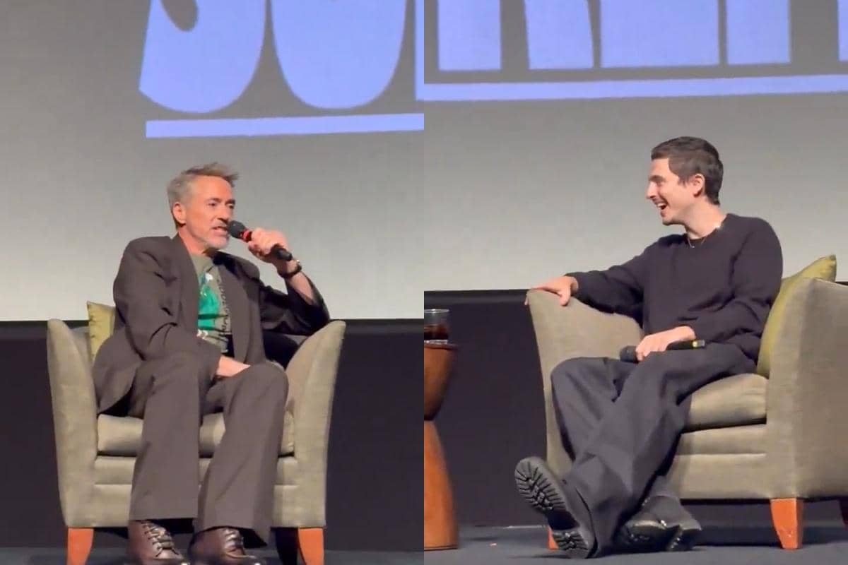 Robert Downey Jr. dan Timothee Chalamet