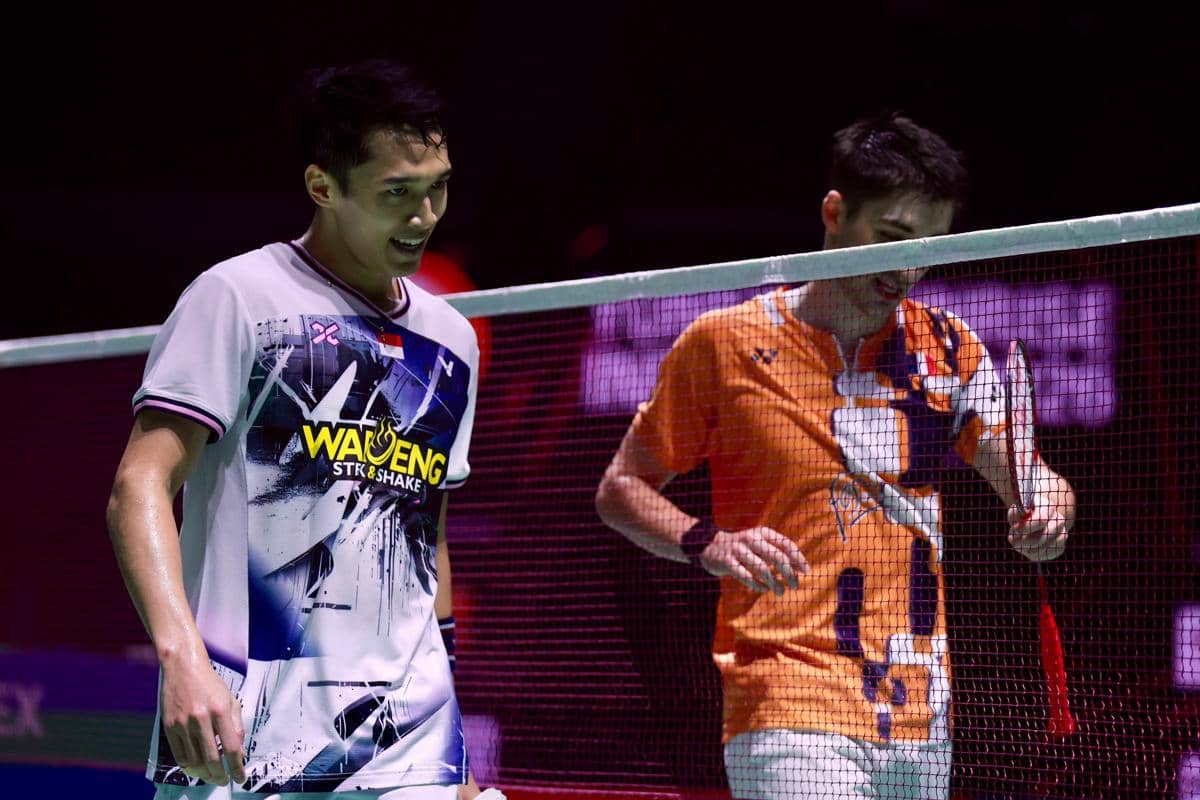 Jonatan Christie berduel dengan wakil Prancis, Christo Popov di India Open 2026