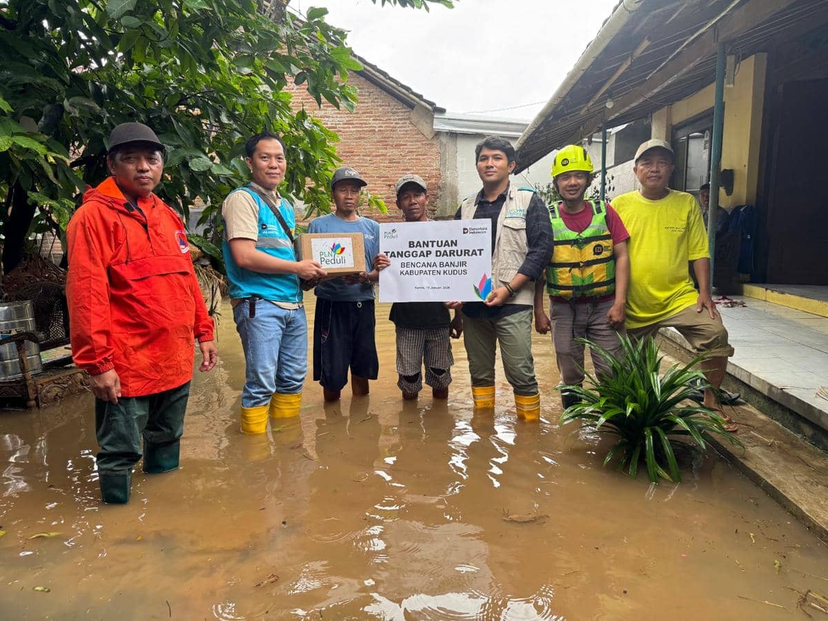 PLN, banjir, tjsl, pln peduli, csr