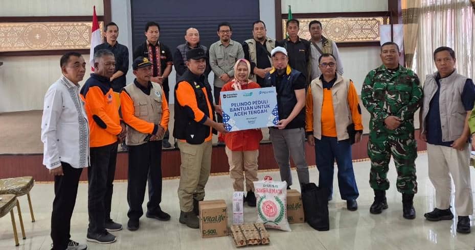 Pelindo Regional 1 salurkan bantuan ke Aceh Tengah lewat Baitulmal Muamalat (dok.BMM)