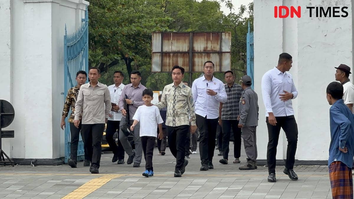 Gibran Temui Ketua PCNU Karanganyar Bahas Haji hingga Perang Iran