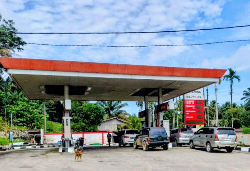 SPBU di Amboyo bantah jual BBM ke bos PETI. 